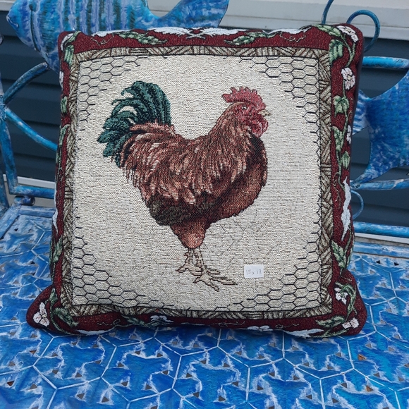 Other - Rooster Accent Pillow